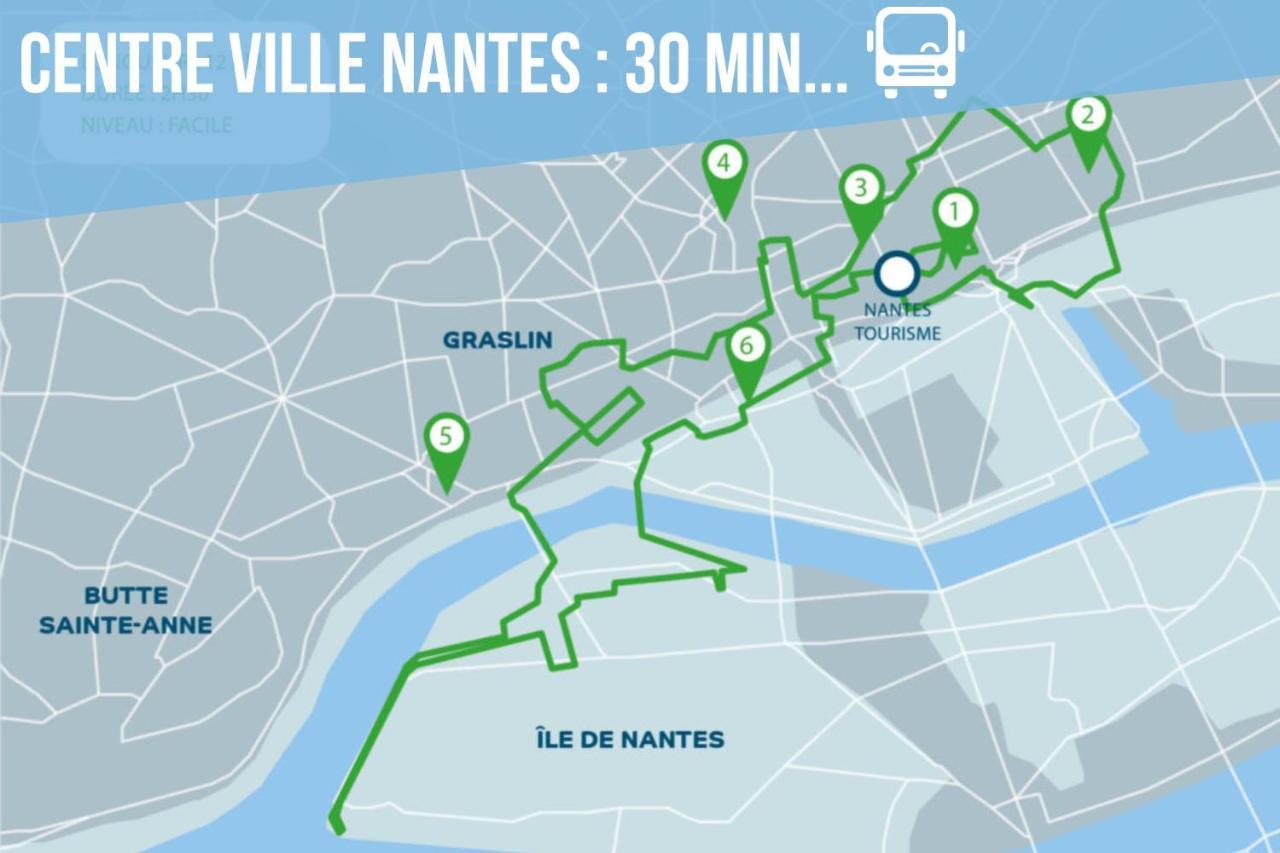 La Petite Halte - Les Maisons De Madeleine Bouguenais Eksteriør bilde